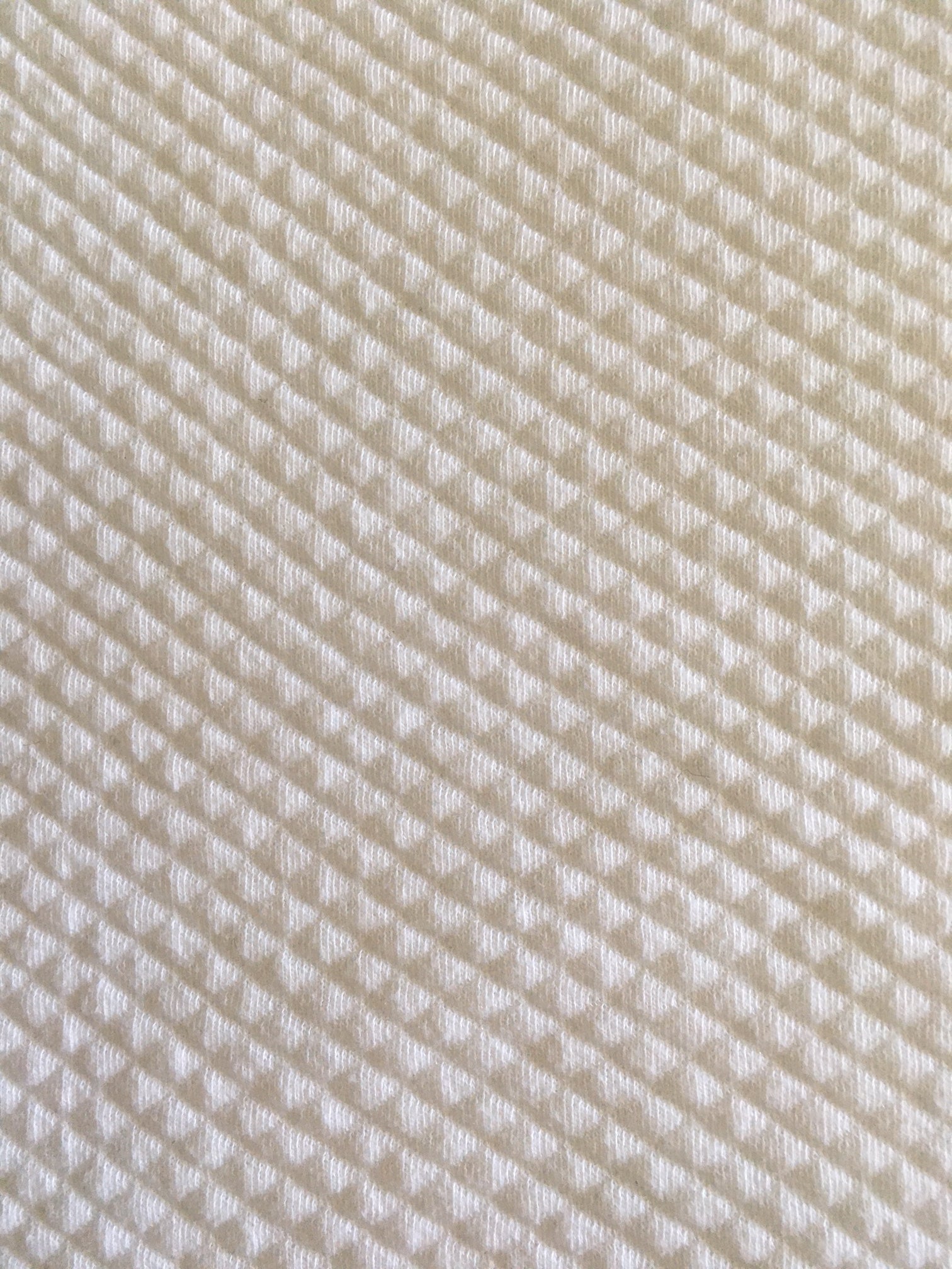 Quilted Kimono Robe - White Soft Cotton