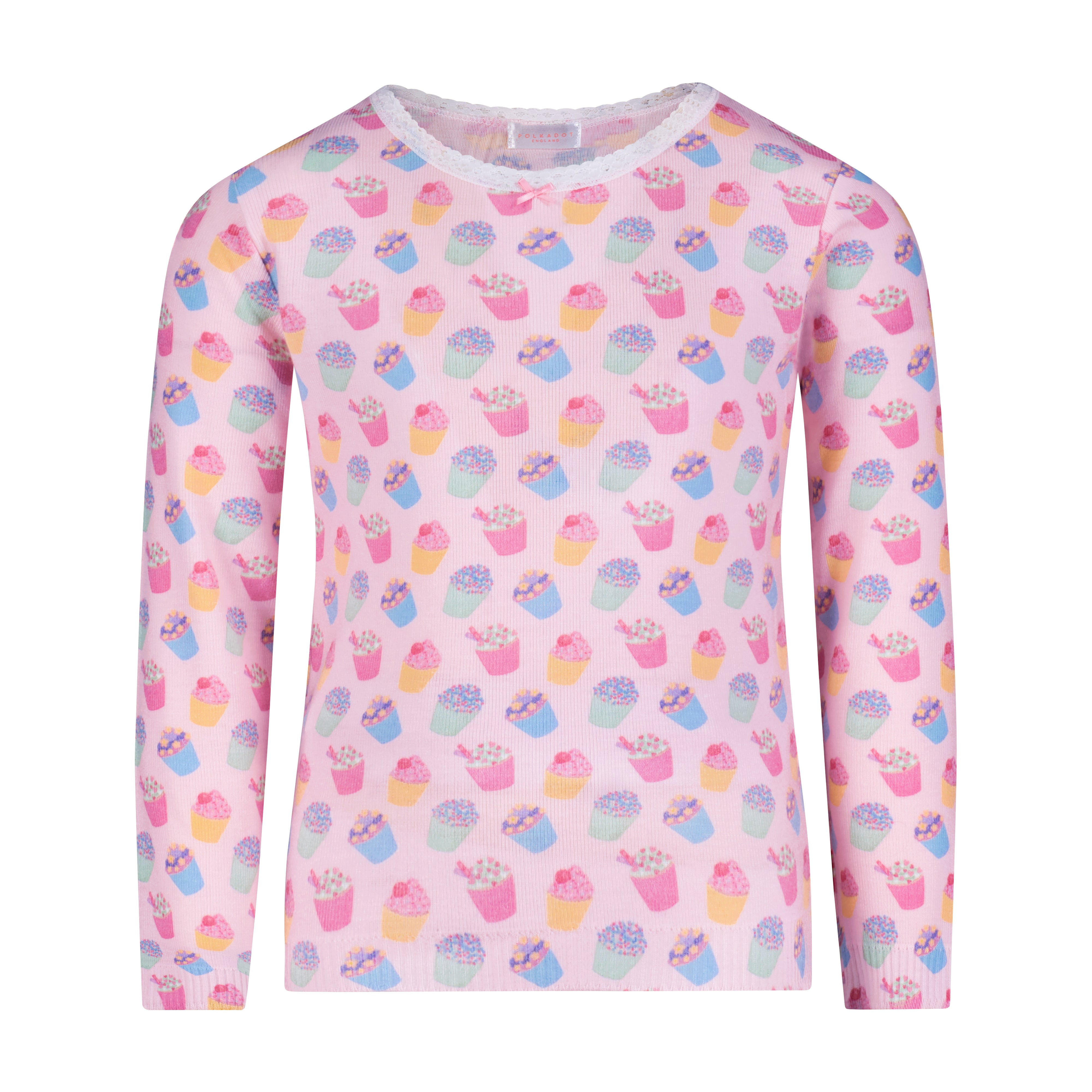 Girls Cupcake Print