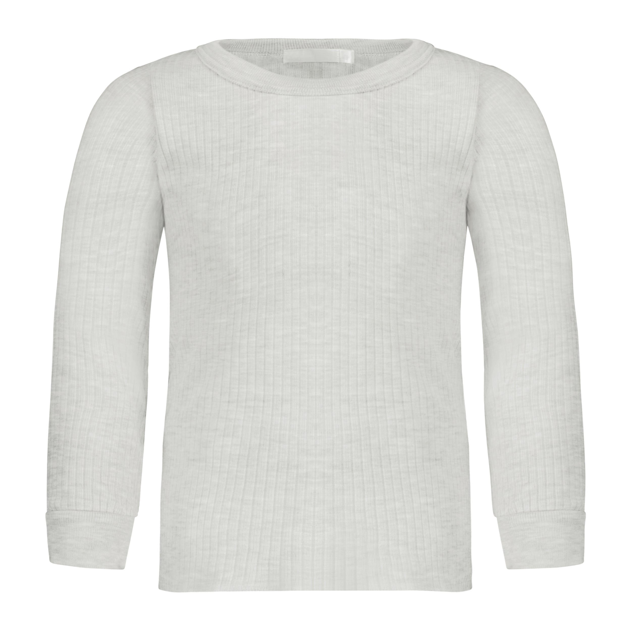 Boys Heather Grey Rib