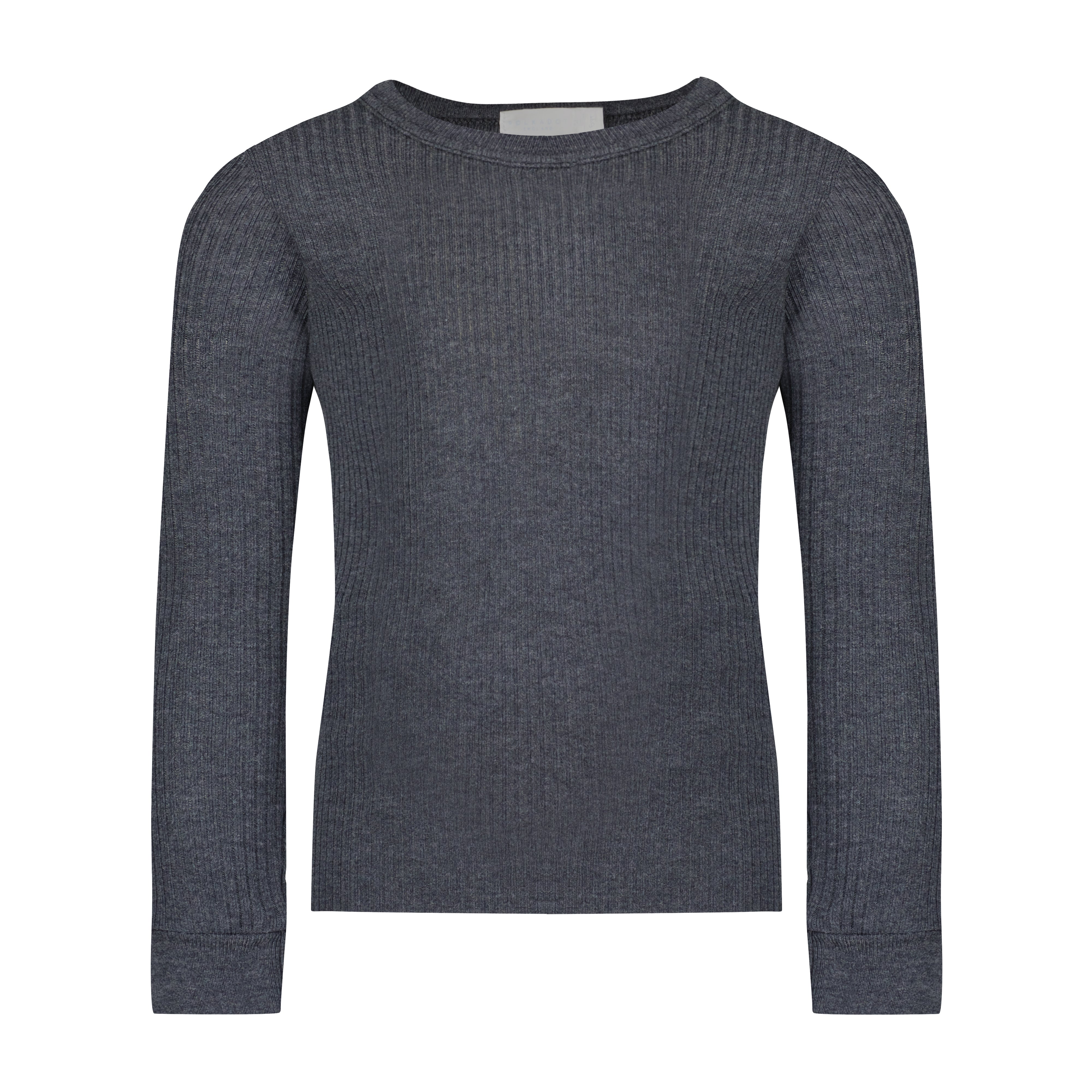 Boys Charcoal Rib Knit