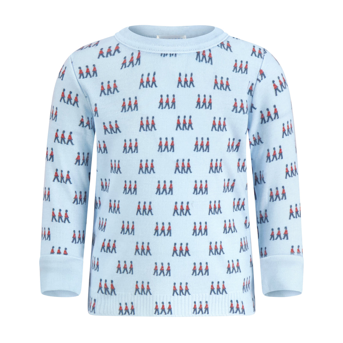Boys & Baby Henry Classic Long Sleeve Tee & Jack Cuffed Pant Set - London Soldier Print