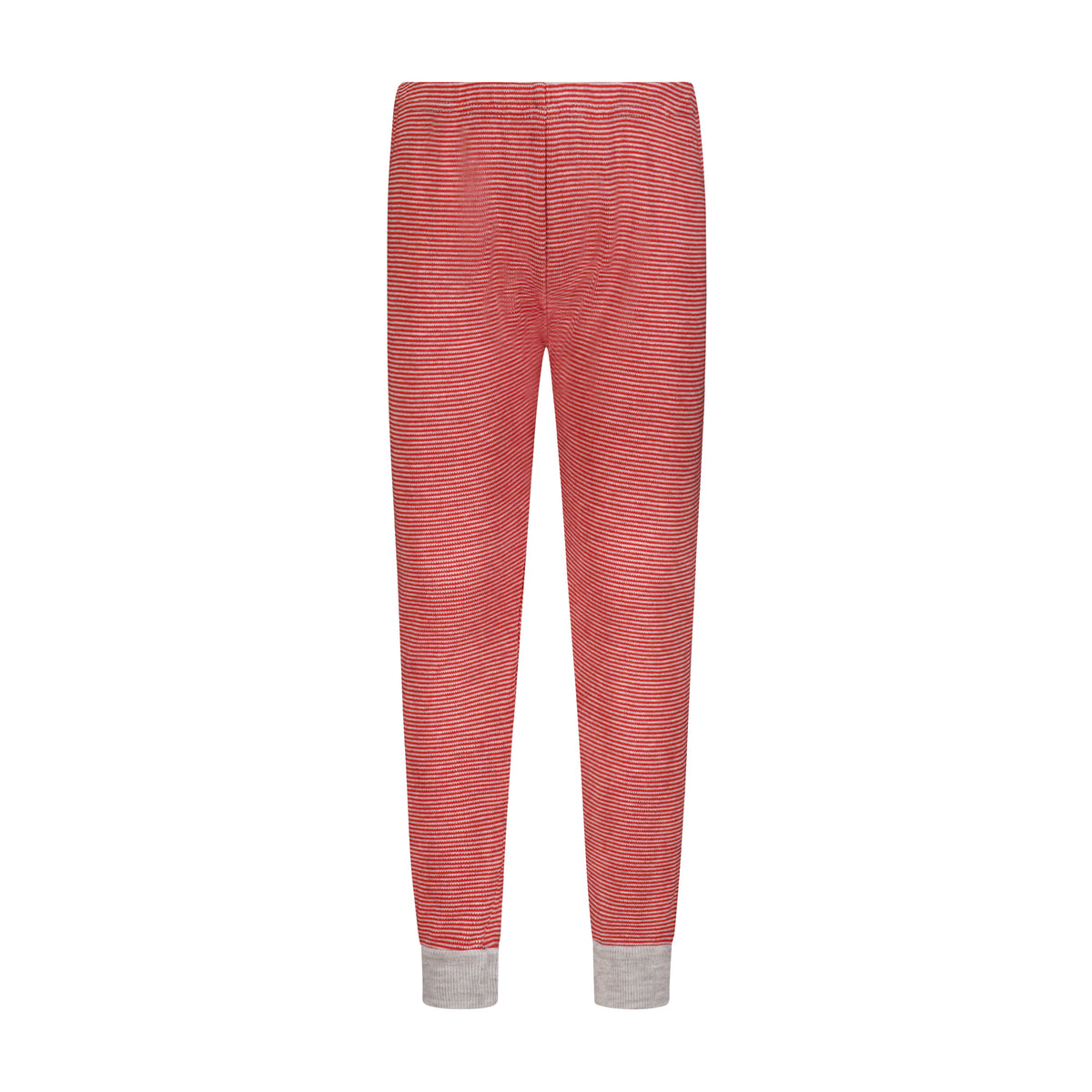 Boys Henry Classic Long Sleeve Tee & Jack Cuffed Pant Set - Red/Grey Mini Stripe