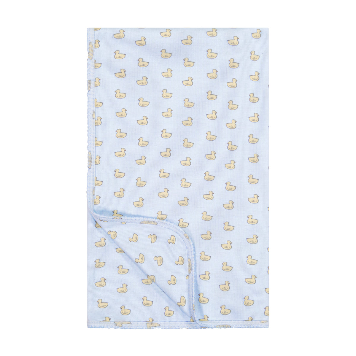 BOYS DUCKIE Print BABY BLANKET | Polkadot England