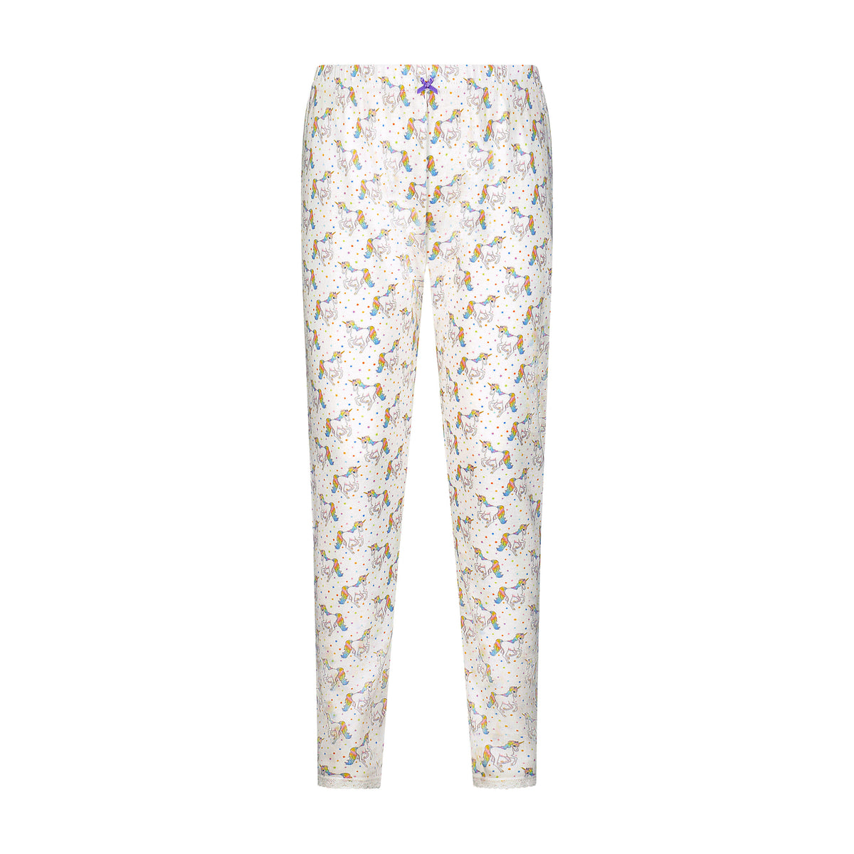 Girls Vivi Classic Long Sleeve Tee & Nina Pant Set - Unicorn Print