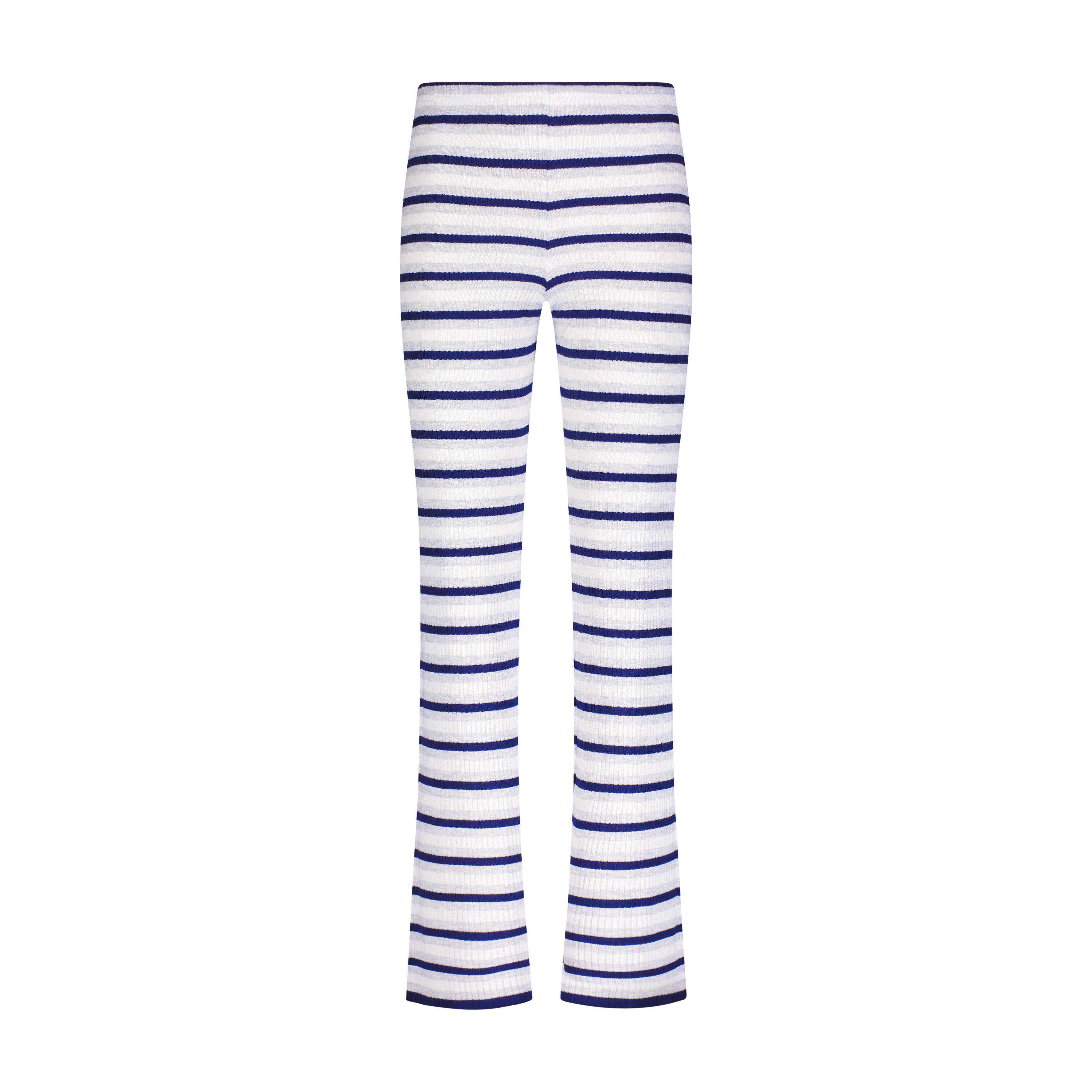 SET Henley Cami & Long Pant - Navy Lee Rib Stripe