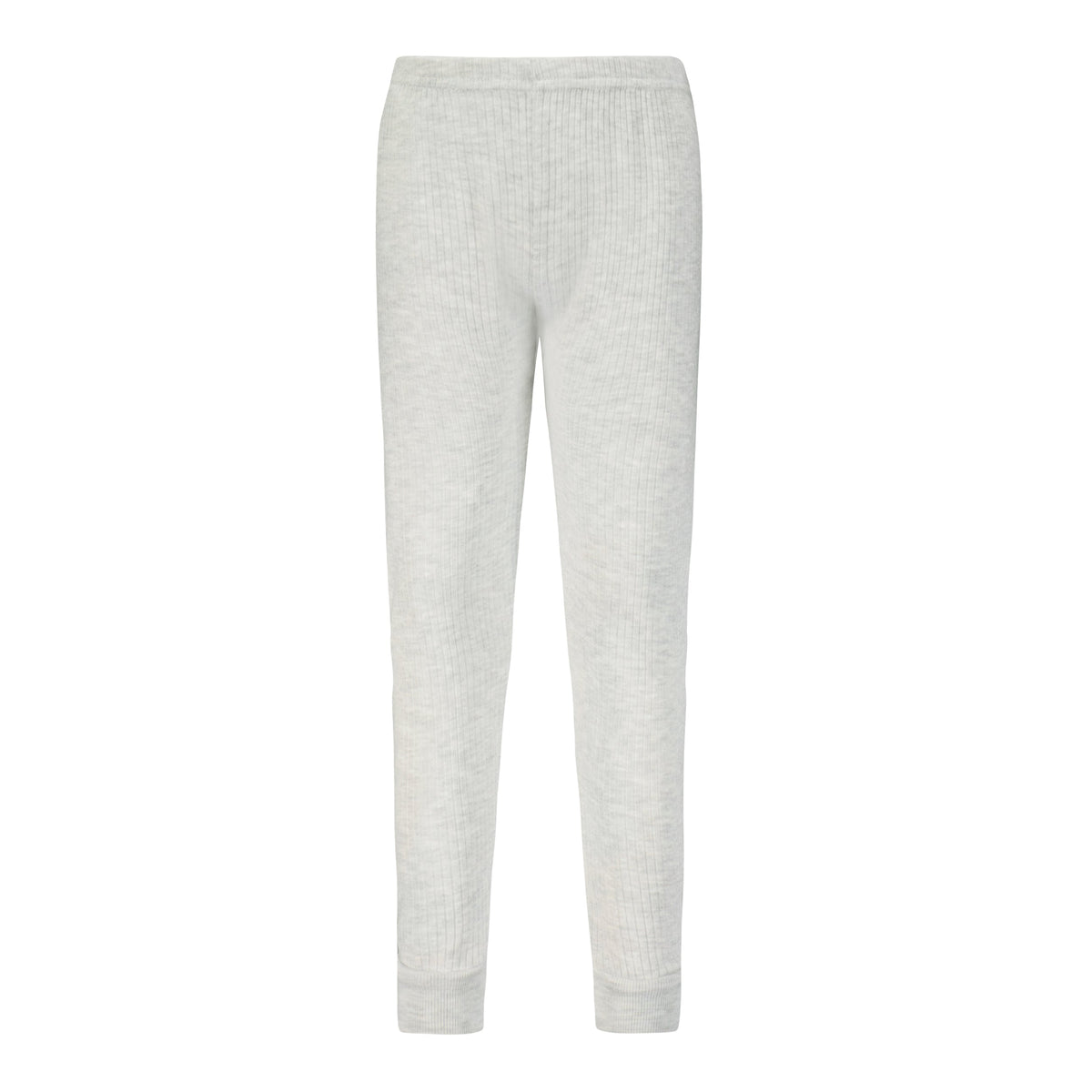 Boys Henry Classic Long Sleeve Tee & Jack Cuffed Pant Set - Heather Grey Rib Knit