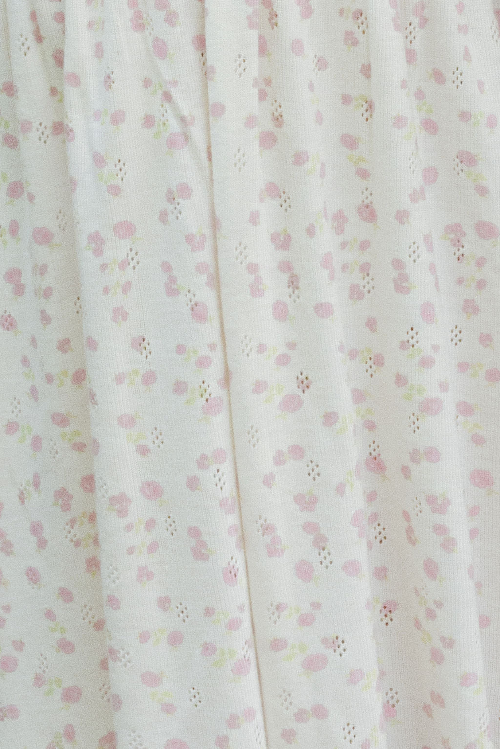 Girls Lee Classic Babydoll Gown - Pink Garden Pointelle