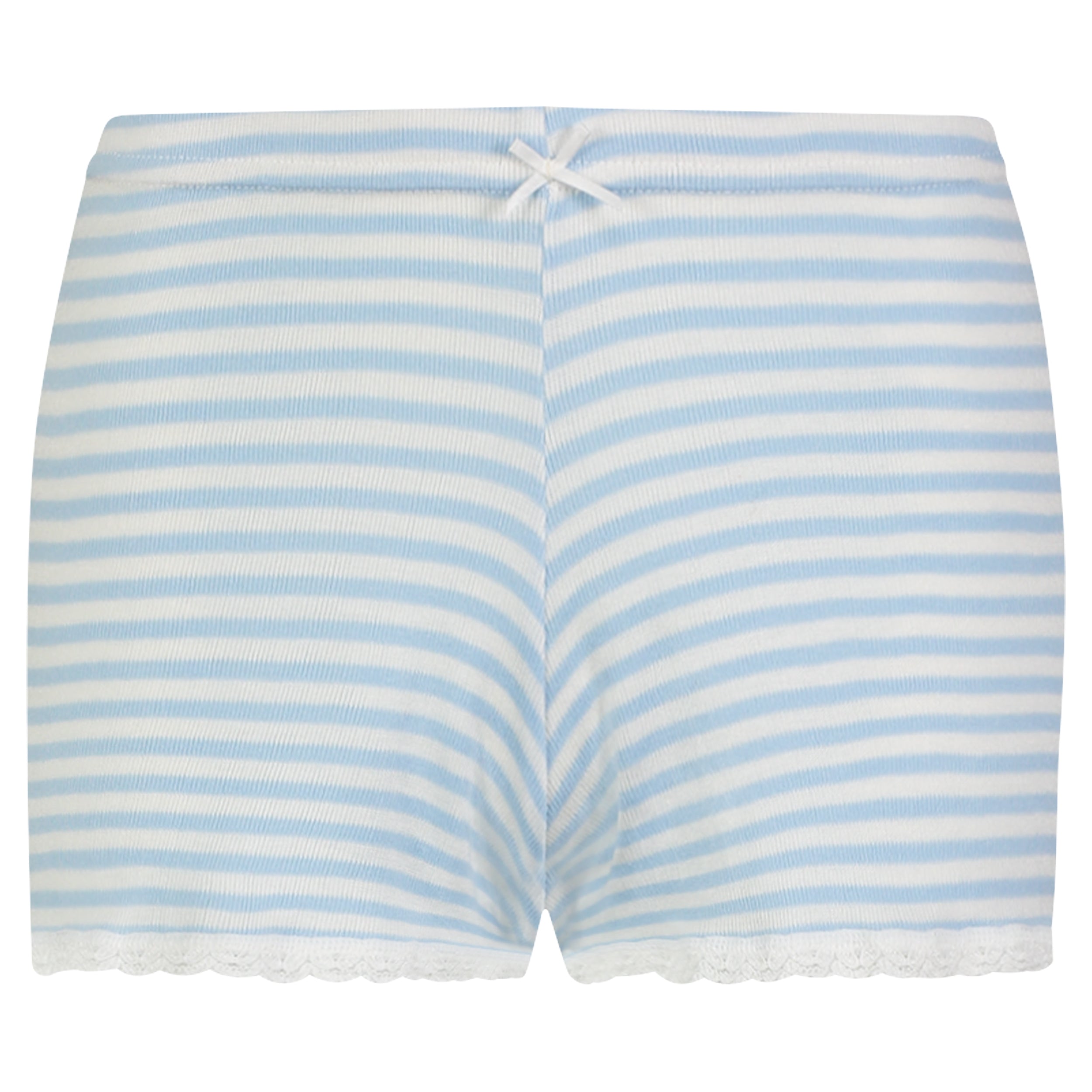 SET Blue Sheep Liz Crop Cami & Blue Sailor Stripe Short Mid Rise