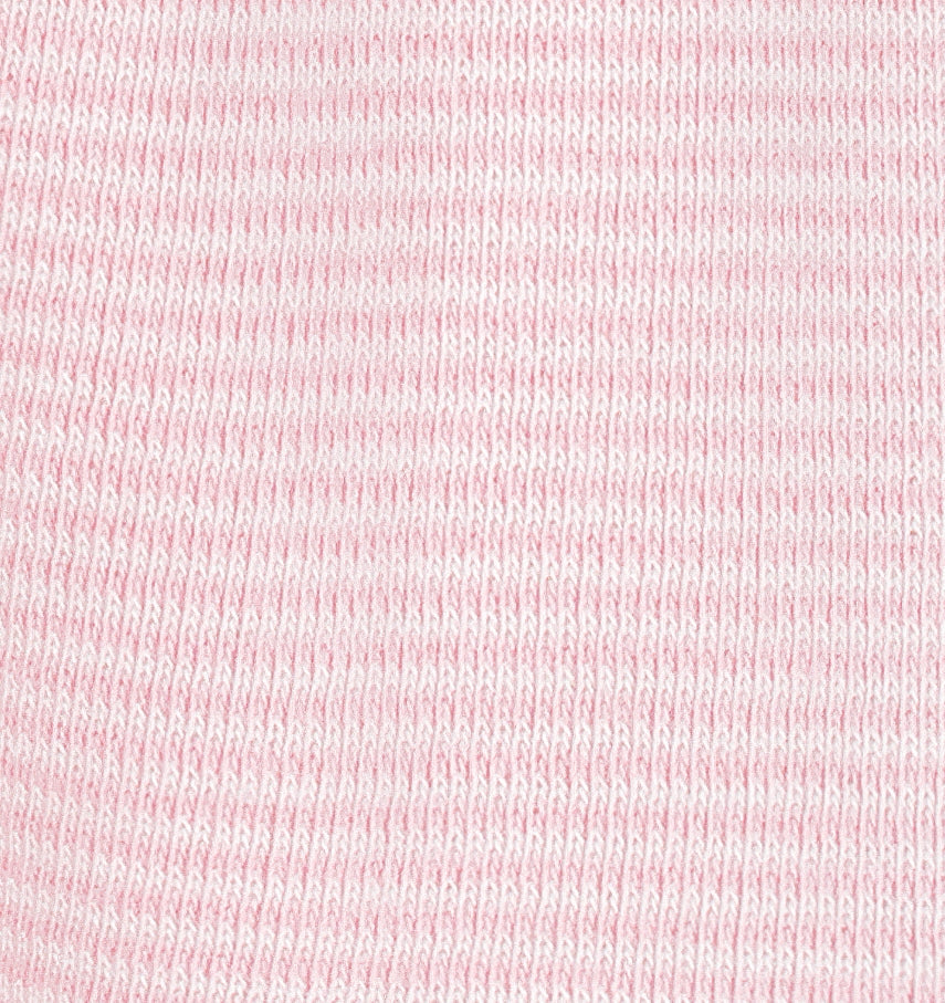 GIRLS BABYDOLL GOWN Pink Hampton Stripe w Lace