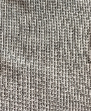 Waffle Heather Grey - Lookbook