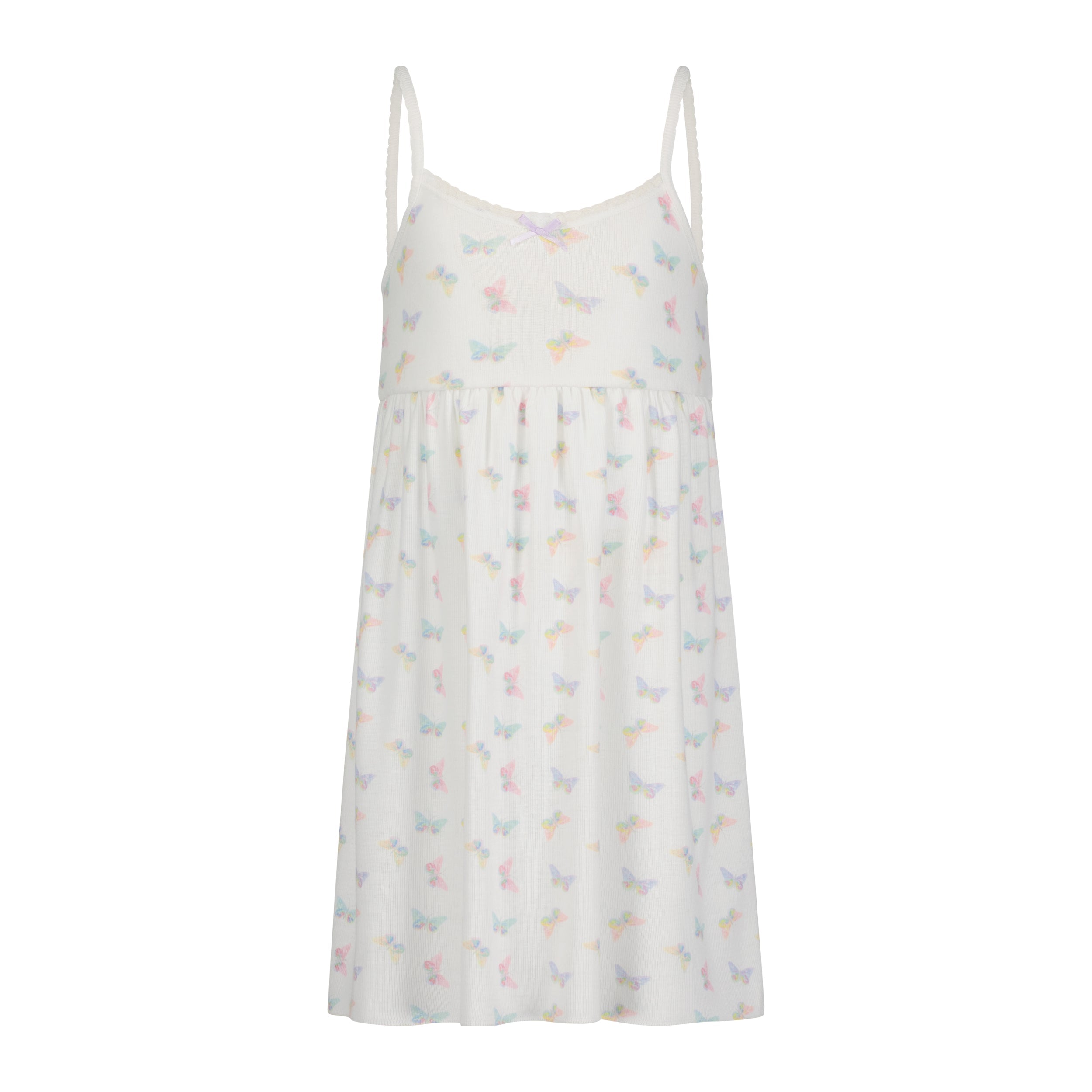 GIRLS BUTTERFLY Print BABYDOLL GOWN