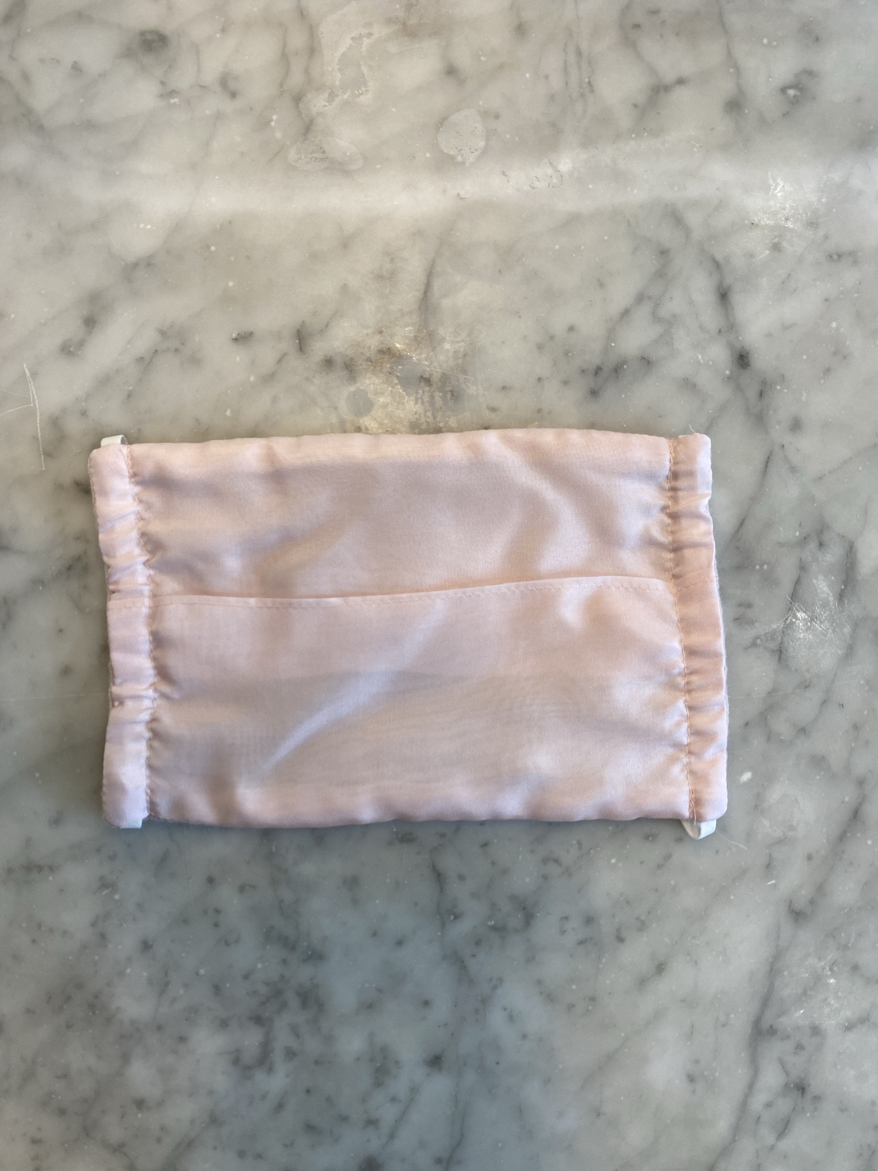 Cashmere Masks- Pale Pink Solid Knit